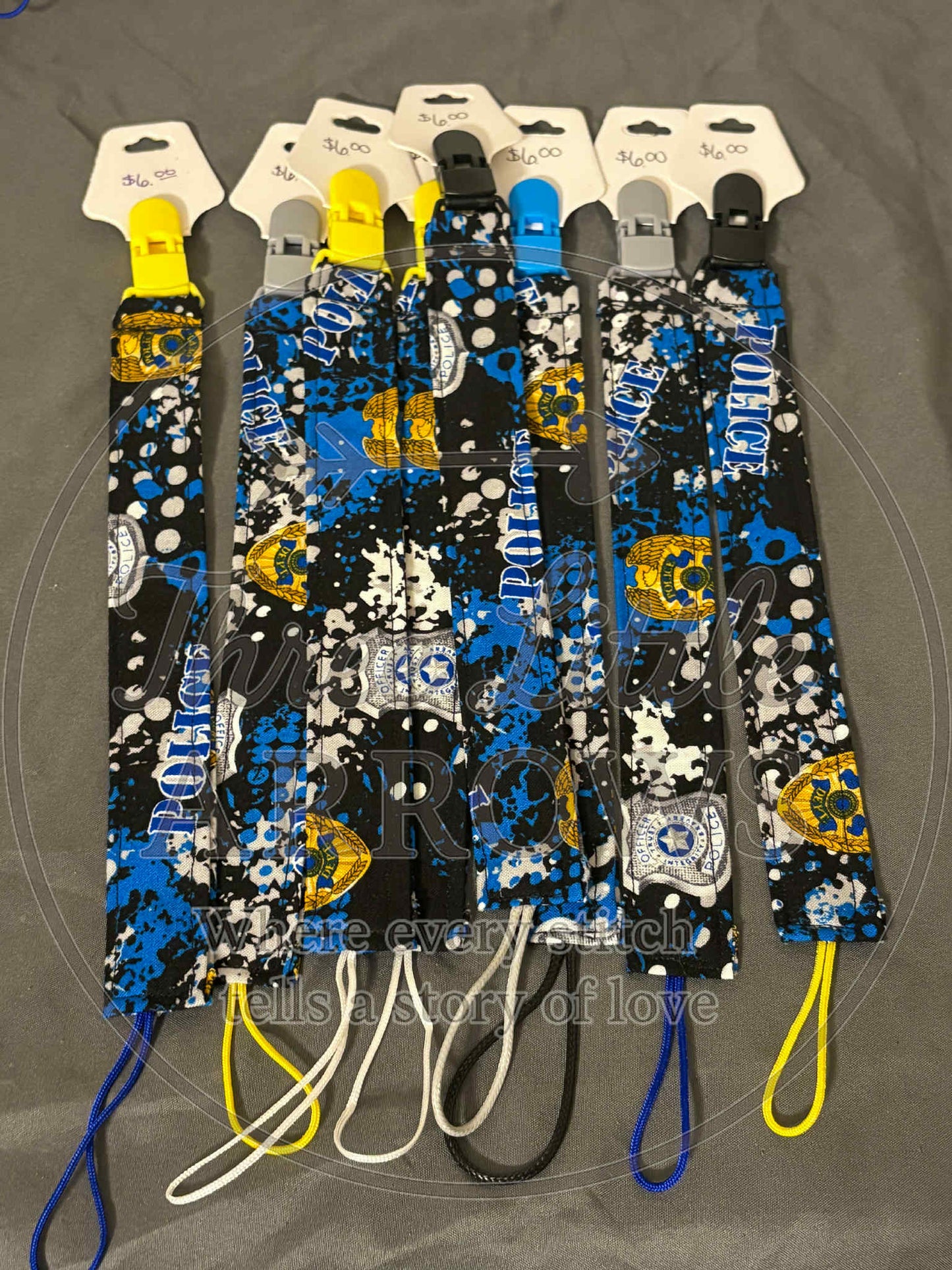 First Responder Pacifier Clips – Police, Fire & EMS