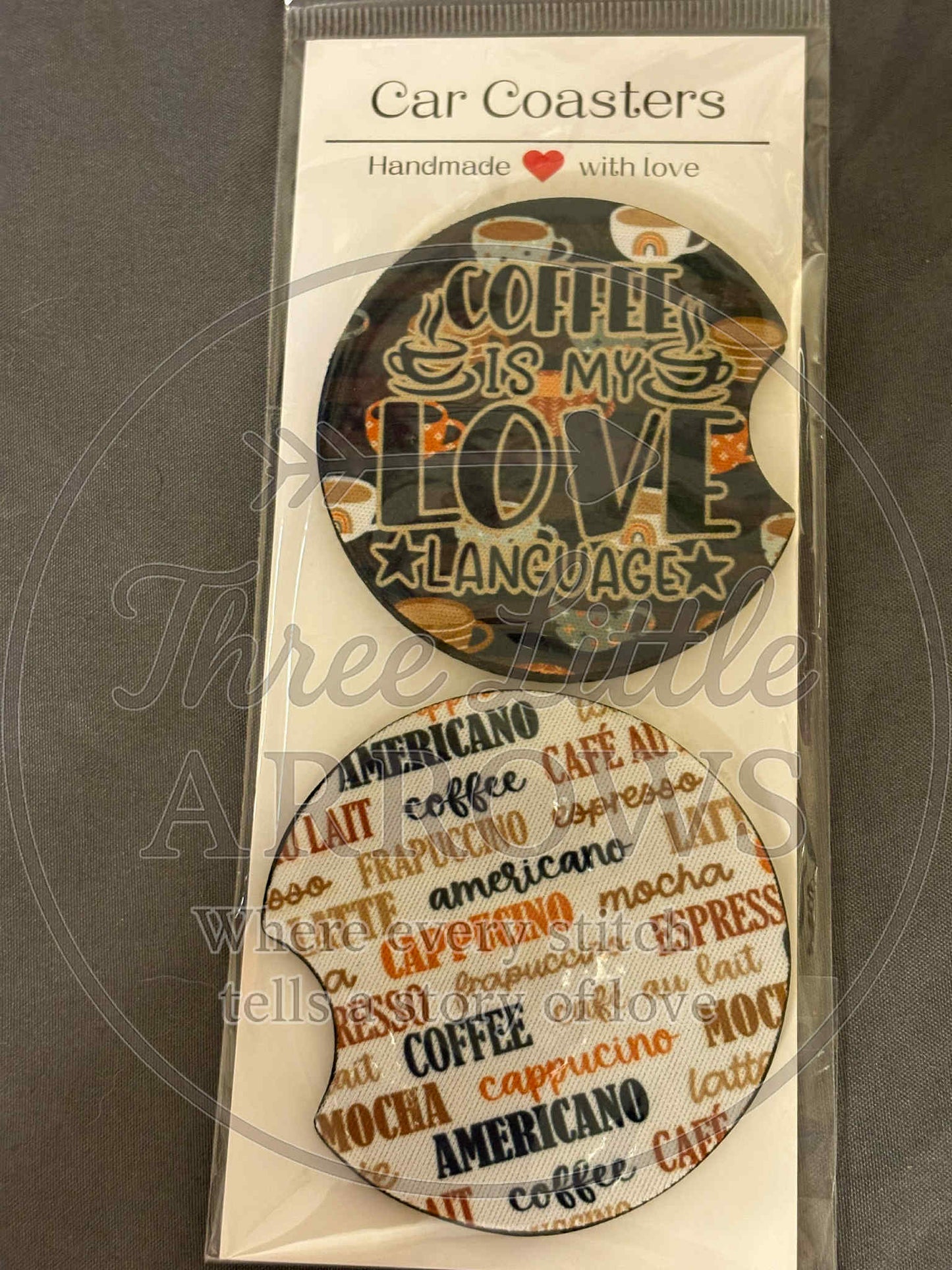 Coffee Lovers Car Coasters