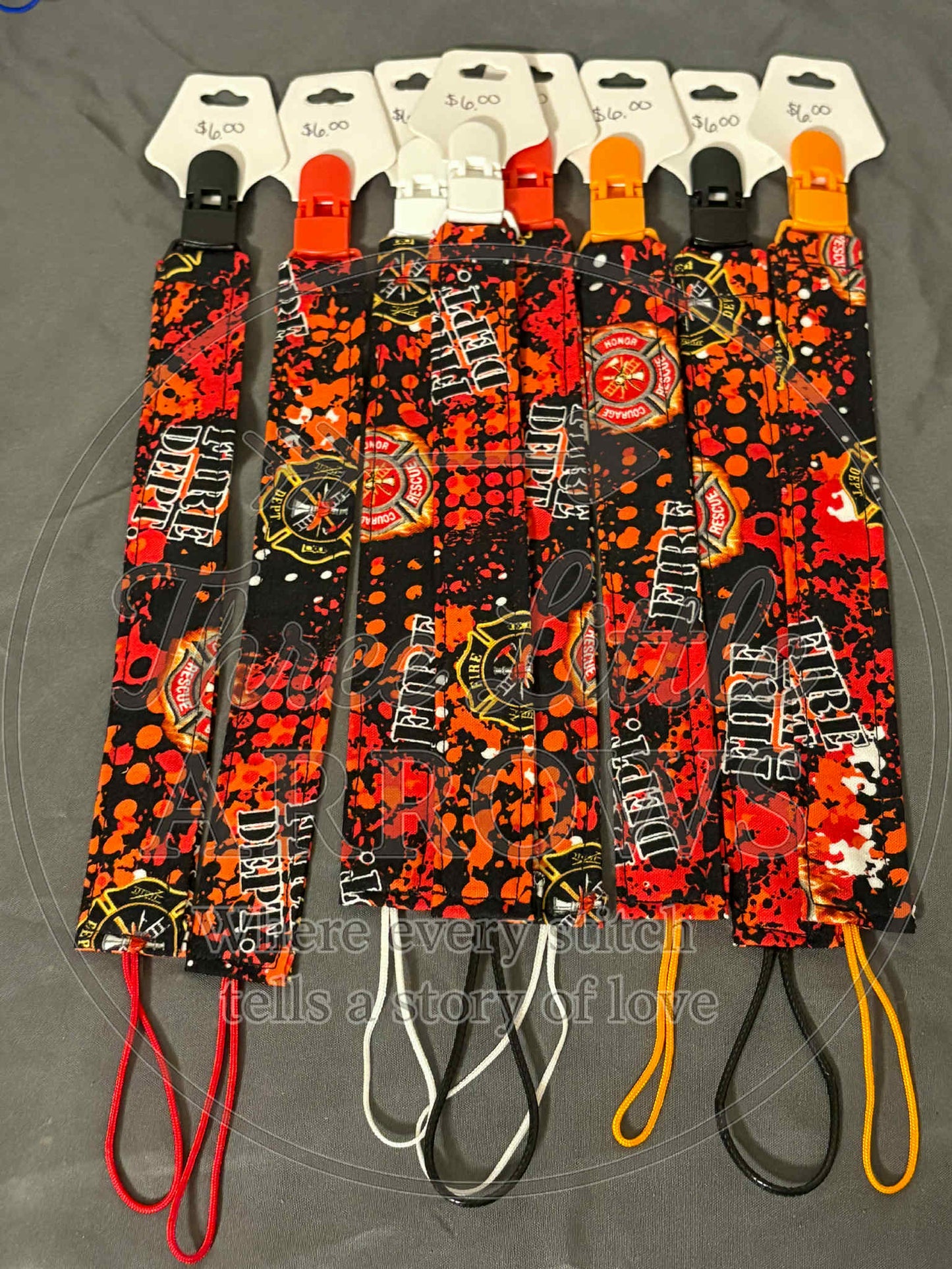 First Responder Pacifier Clips – Police, Fire & EMS