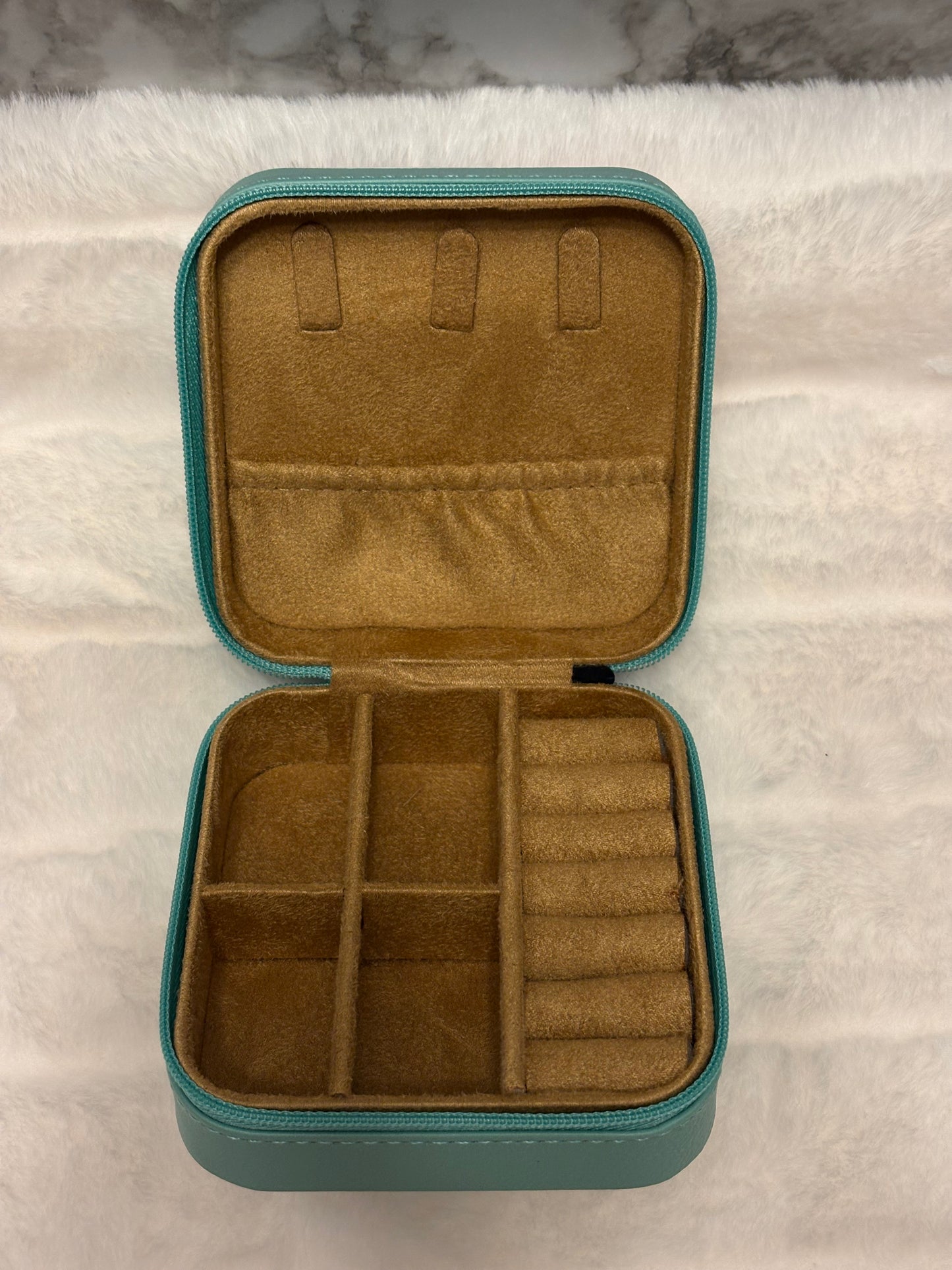 Sunset Sea Turtle Travel Jewelry Box