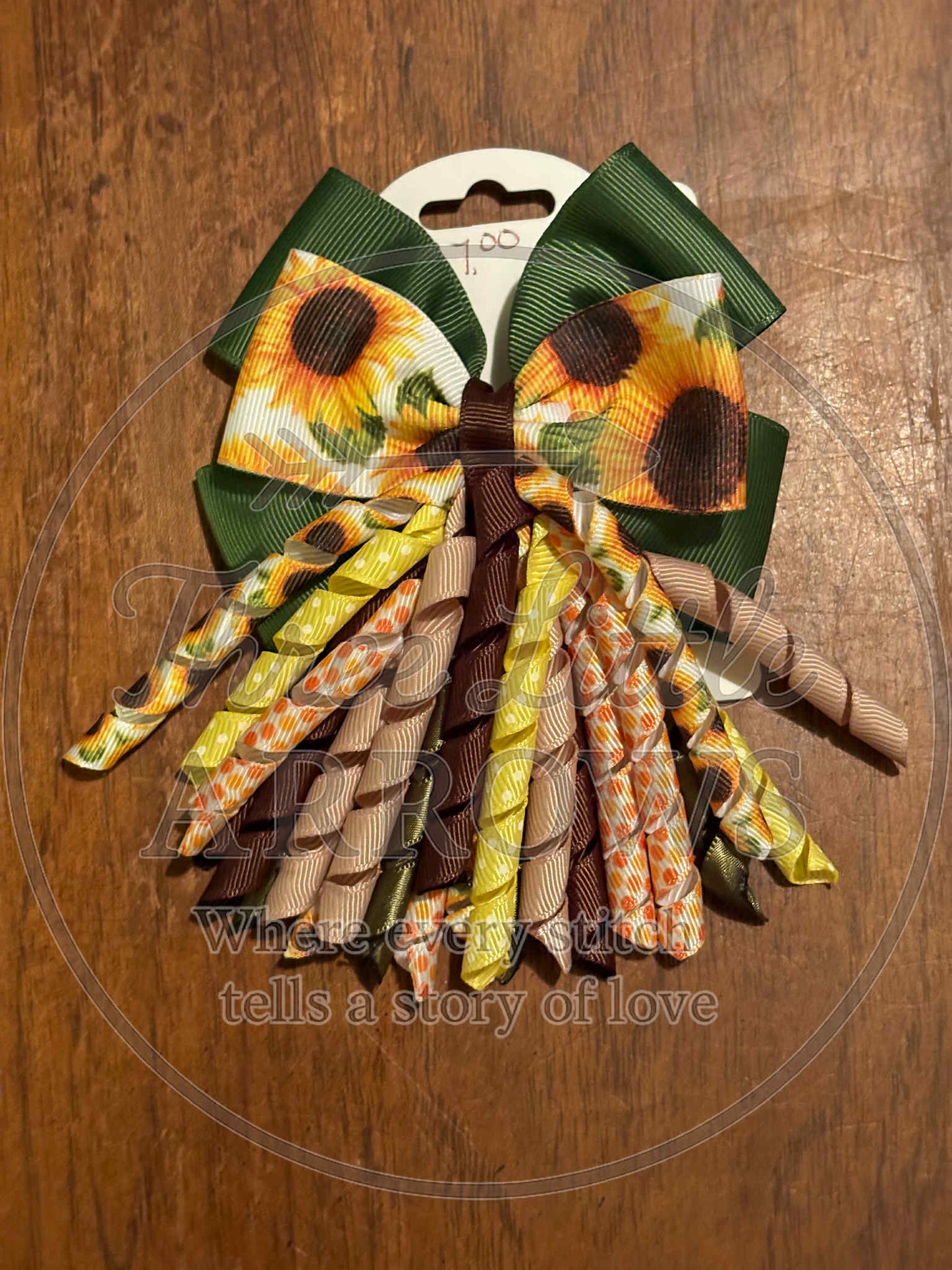 Sunflower Bow