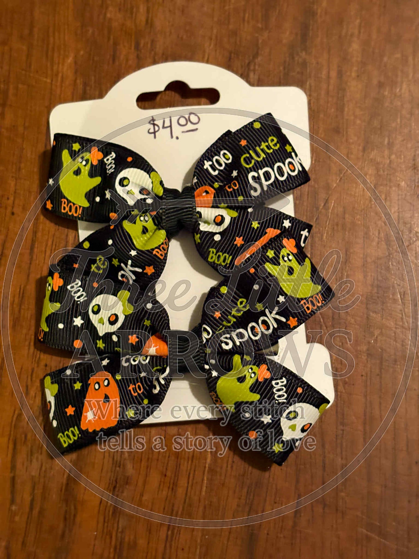 Too Cute to Spook Pigtail Bow Sets