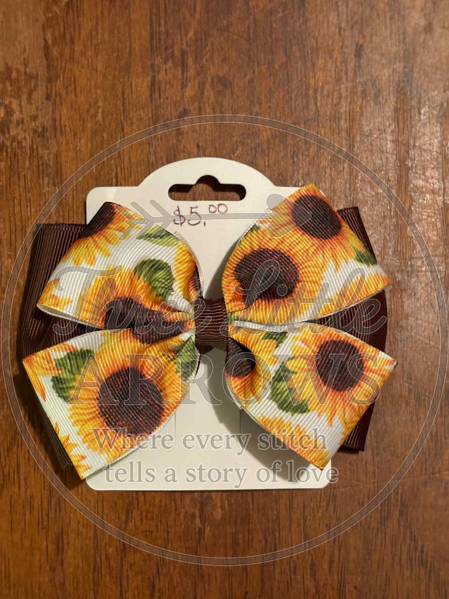 Sunflower Bow