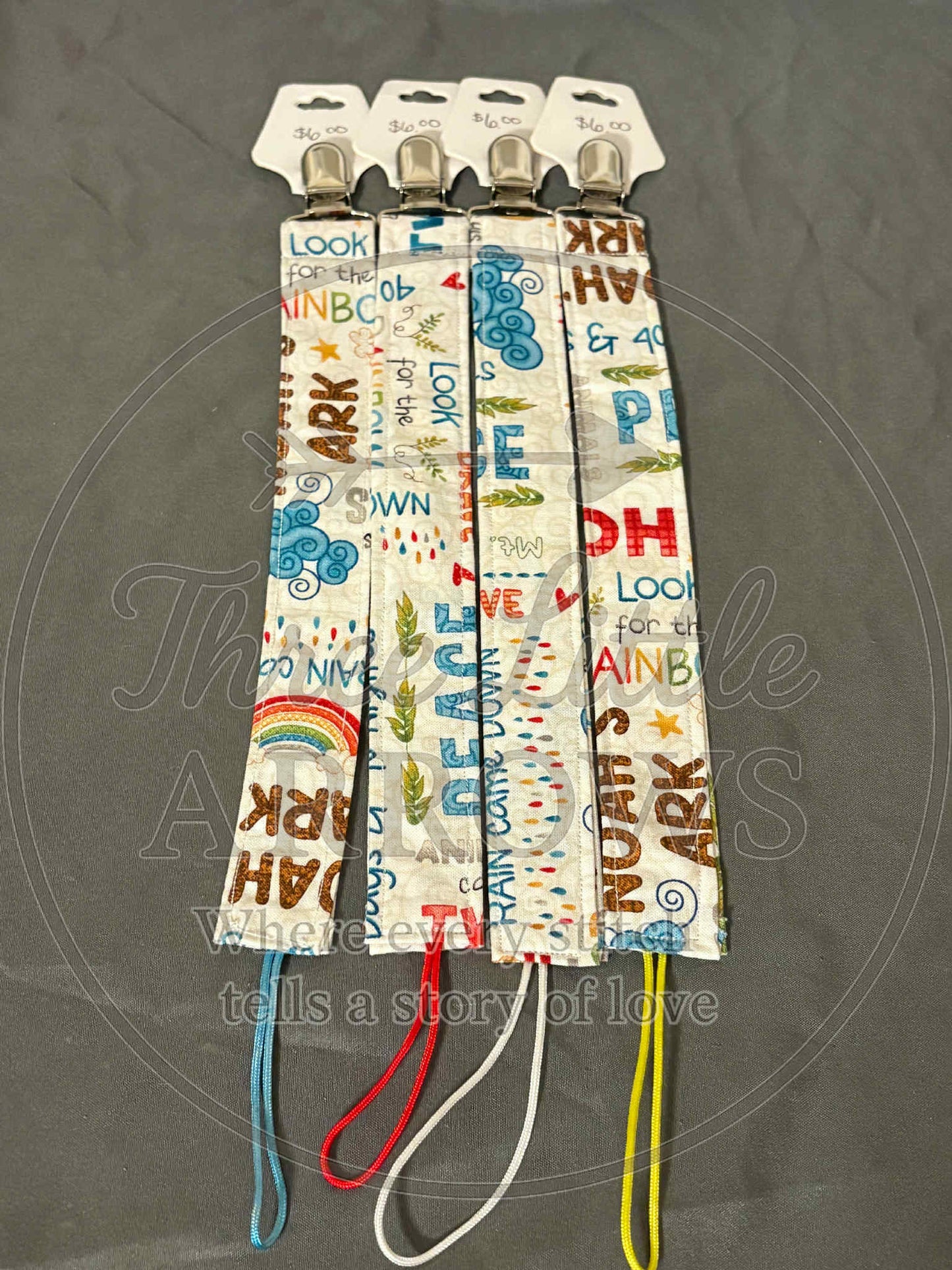 Noah’s Ark Pacifier Clip