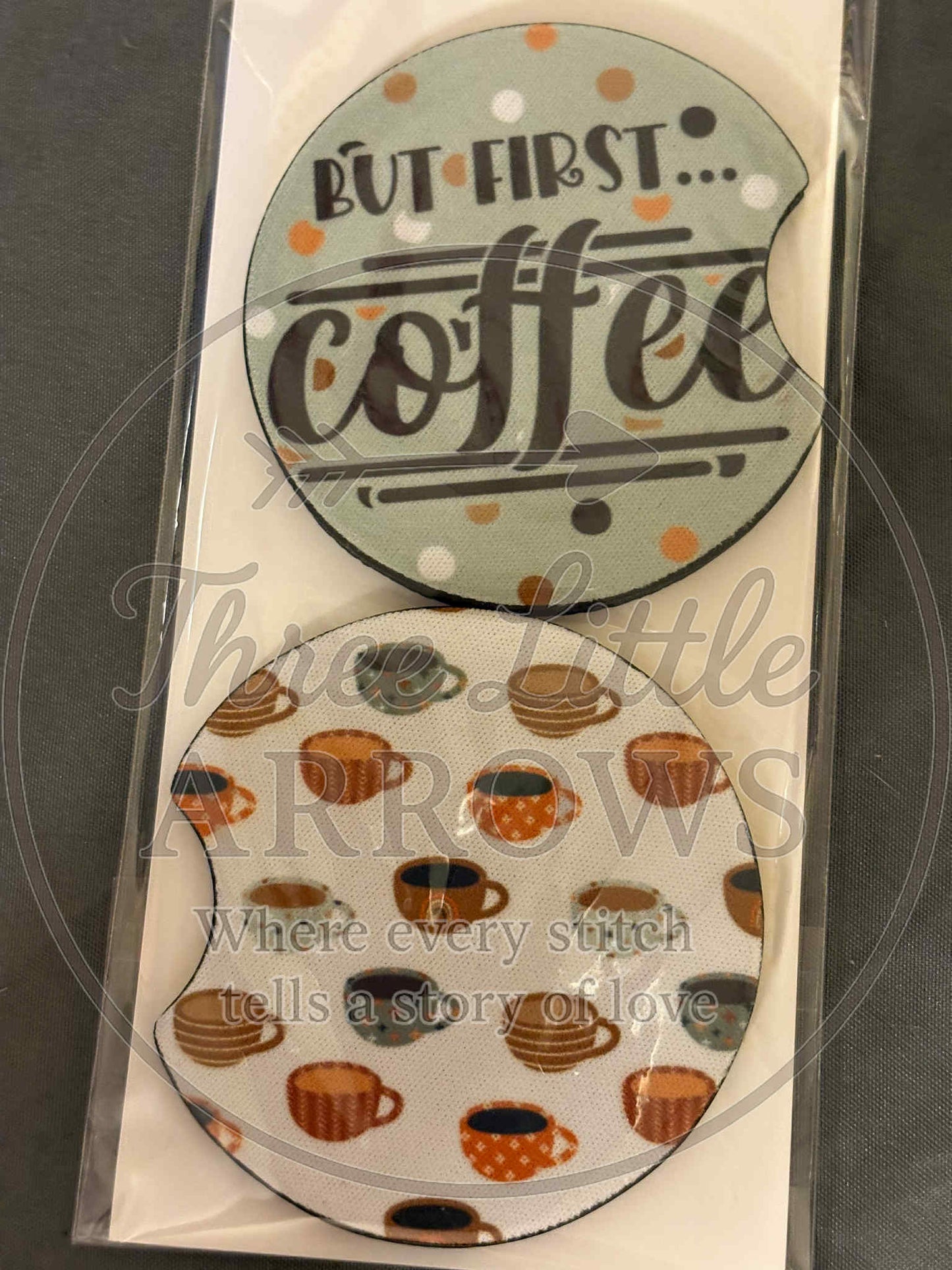 Coffee Lovers Car Coasters