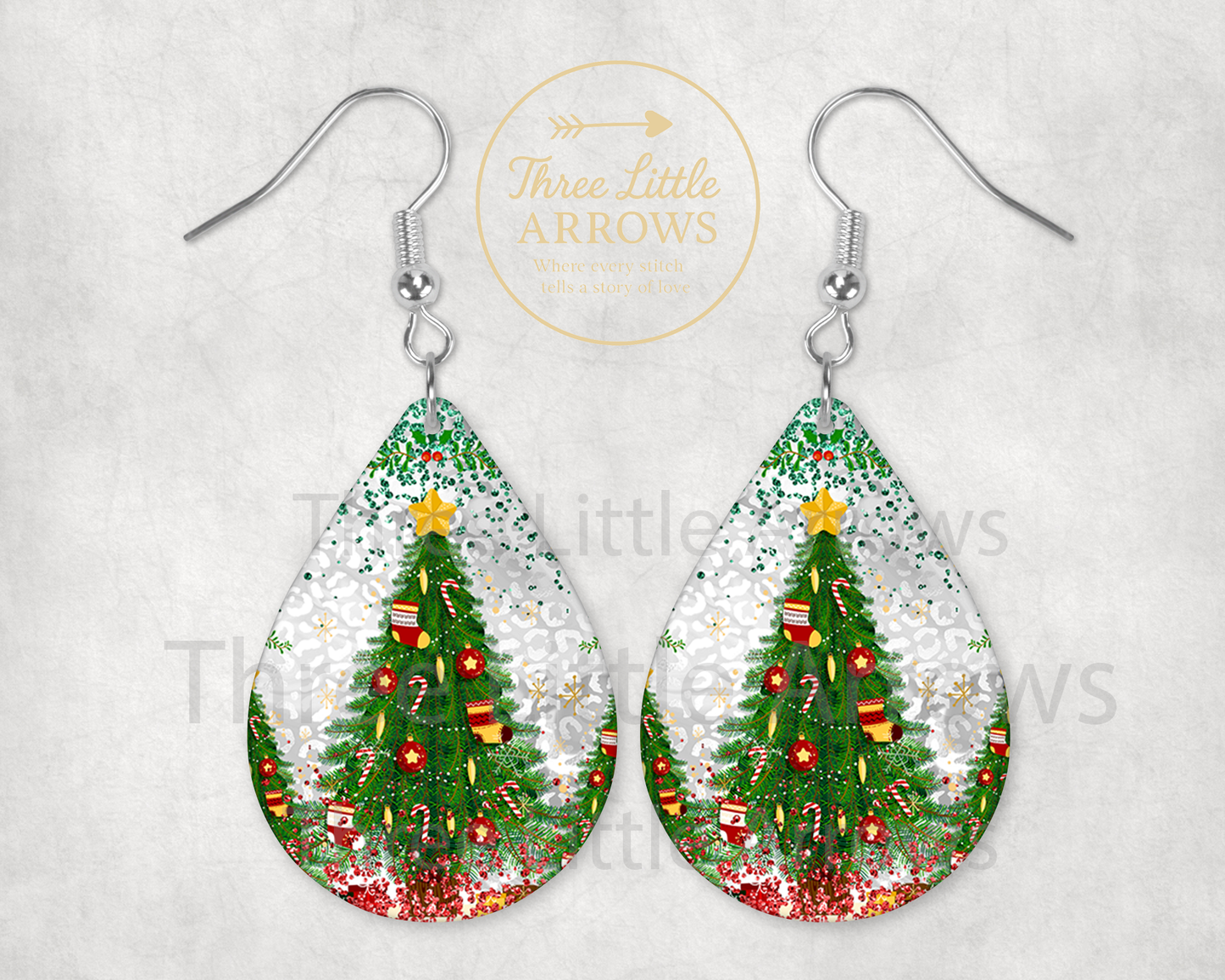 Christmas Tree Earrings