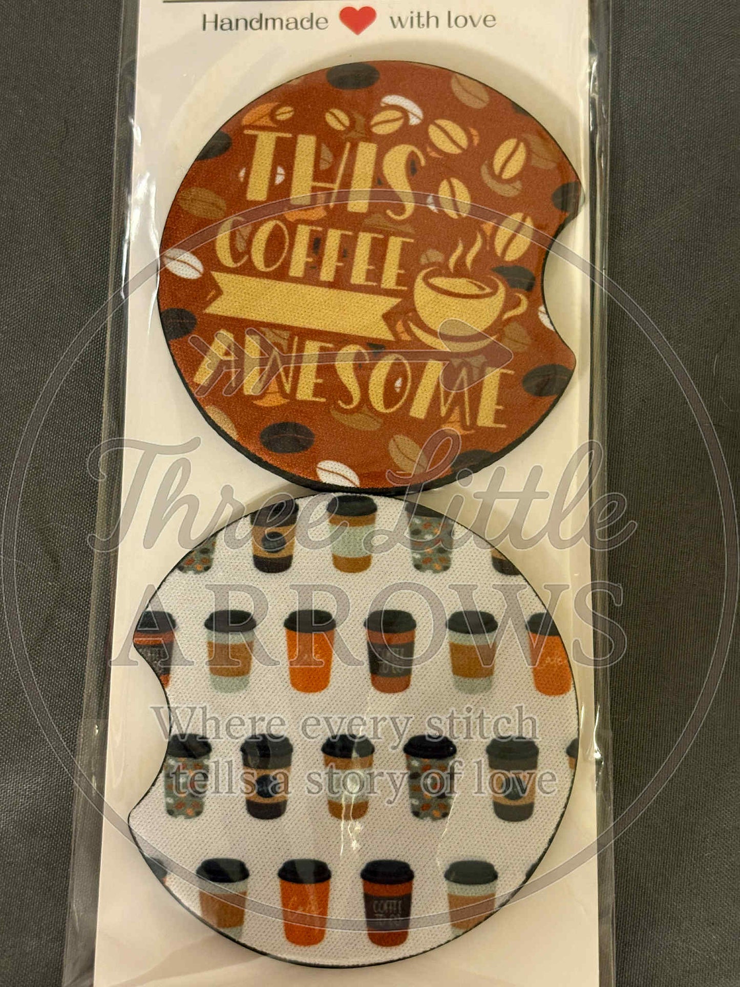 Coffee Lovers Car Coasters