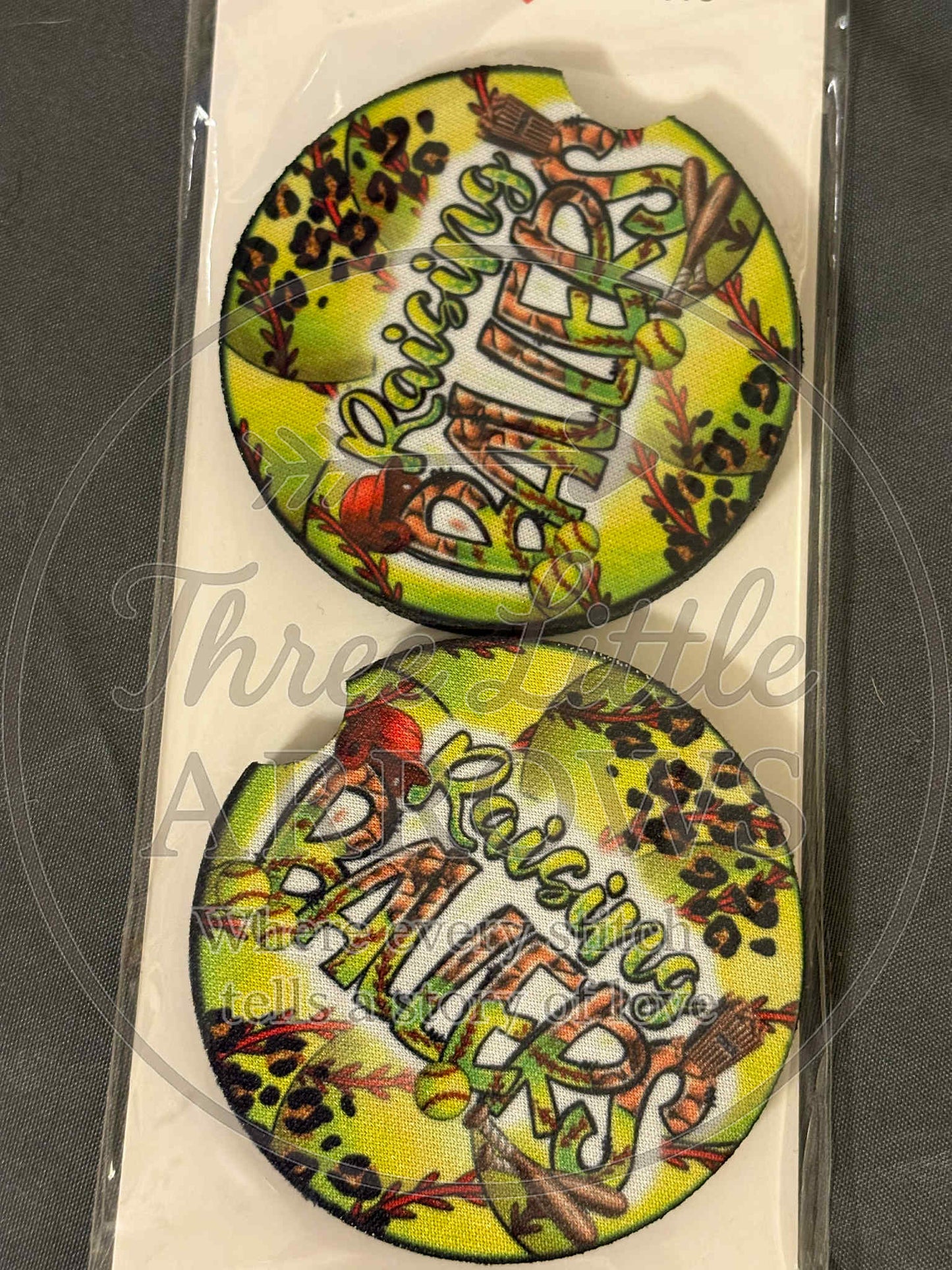 Raising Ballers Car Coasters