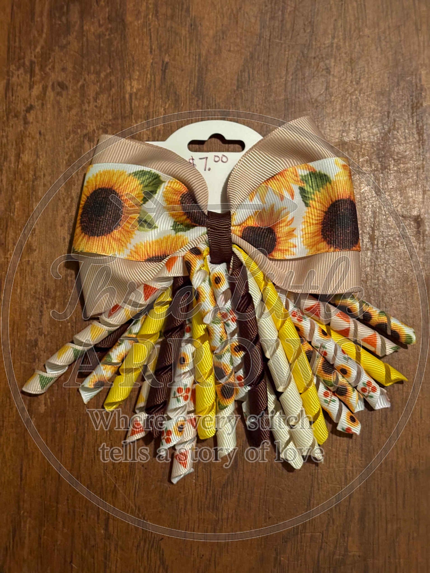 Sunflower Bow