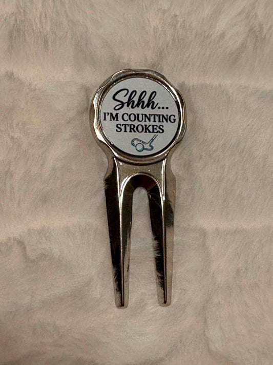 Shhh… I’m Counting Strokes Divot Tool