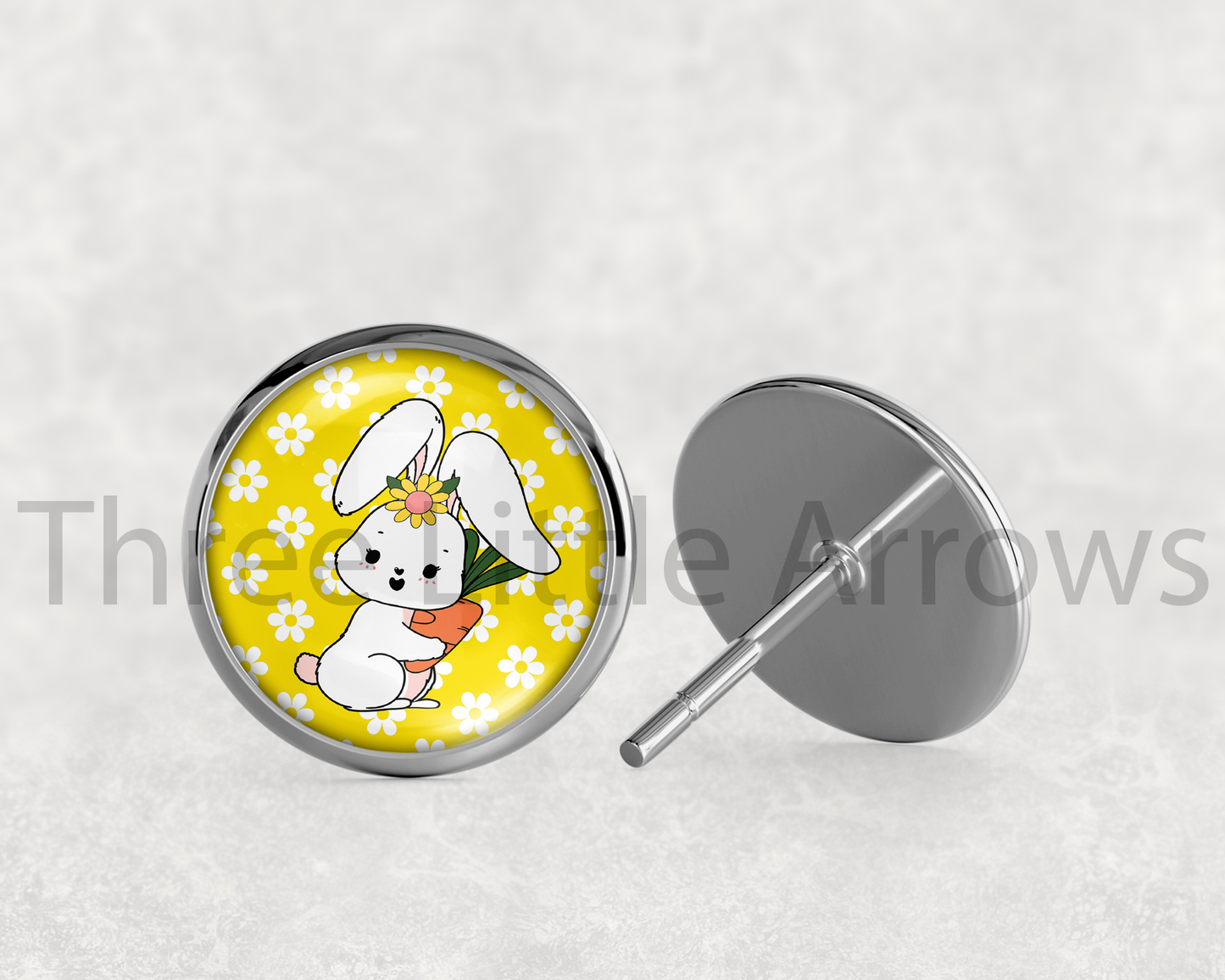 Sunny Bunny Stud Earrings