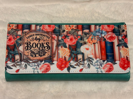 Easily Distracted by Books Women’s Wallet
