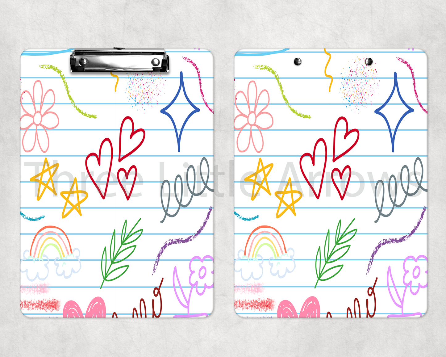 Creative Doodle Teacher Clipboard