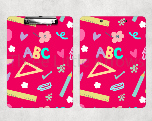 Bright & Playful Classroom Vibes Teacher Clipboard