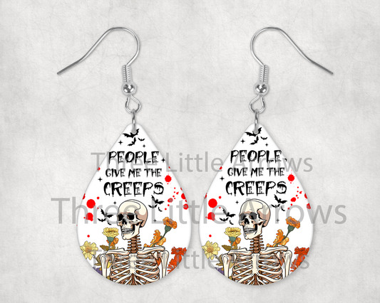 People Give Me the Creeps Earrings