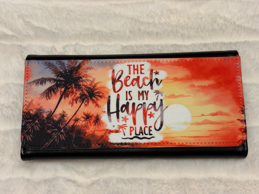 The Beach Is My Happy Place Women’s Wallet