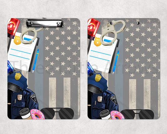 Police Life Clipboard – Duty & Coffee Everyday Design