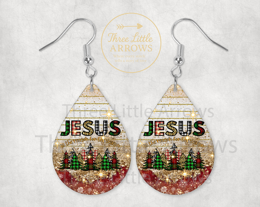 Jesus Is the Reason for the Season Earrings