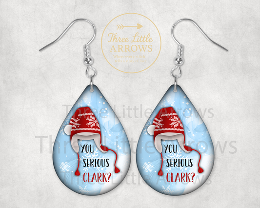 You Serious Clark? – Christmas Earrings