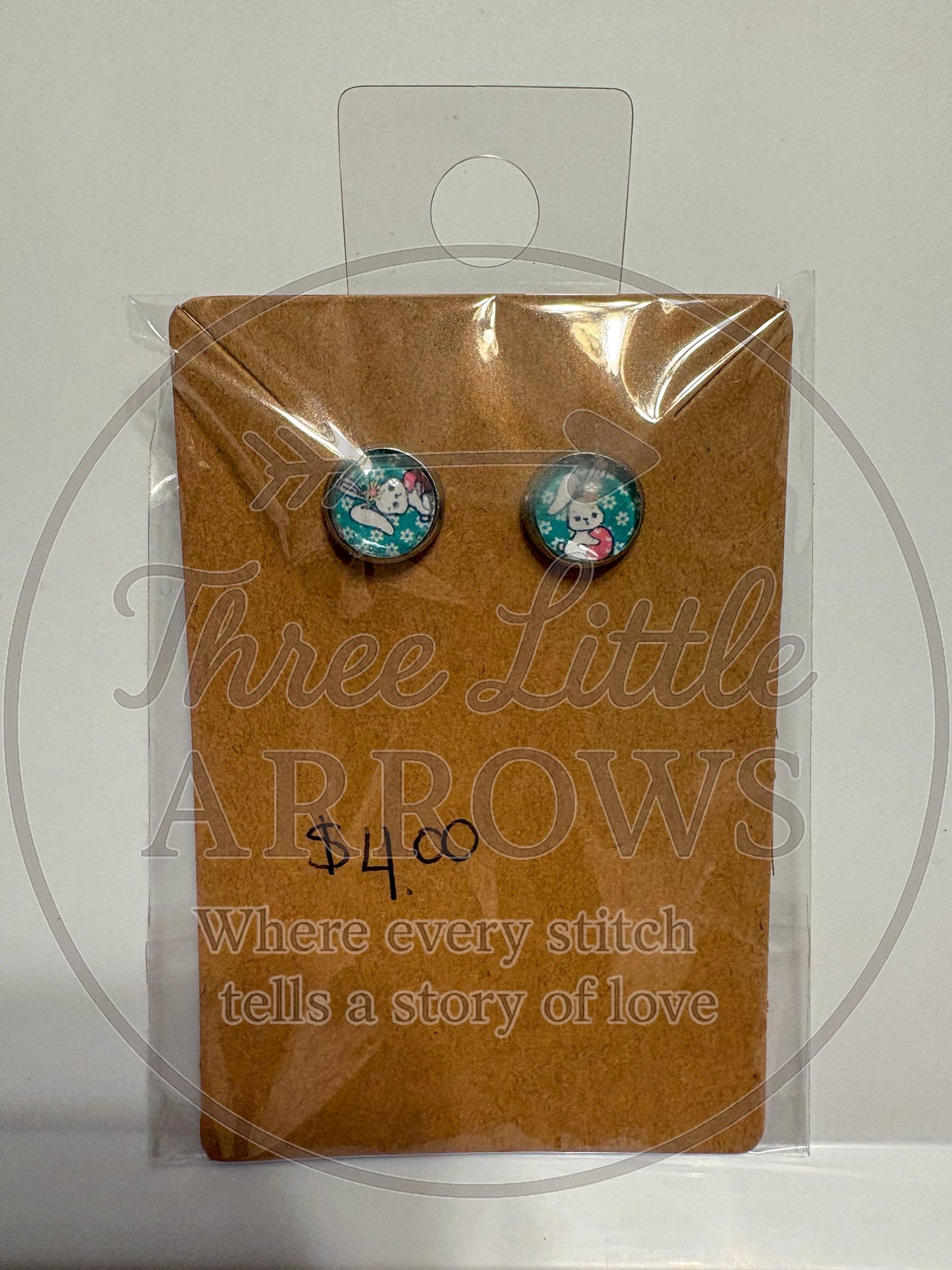Bunny Stud Earrings