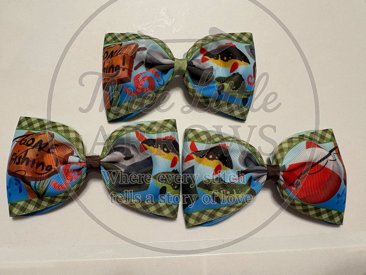 🎣 Gone Fishing Bows 🎣