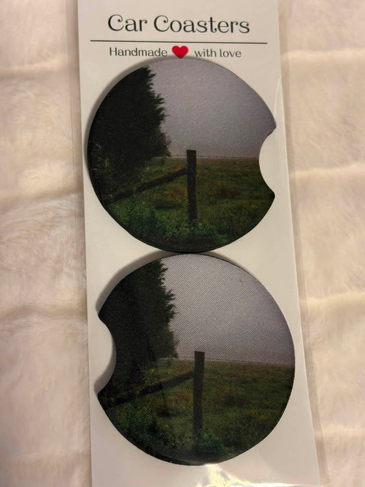 Morning Mist – Noxubee County Car Coasters