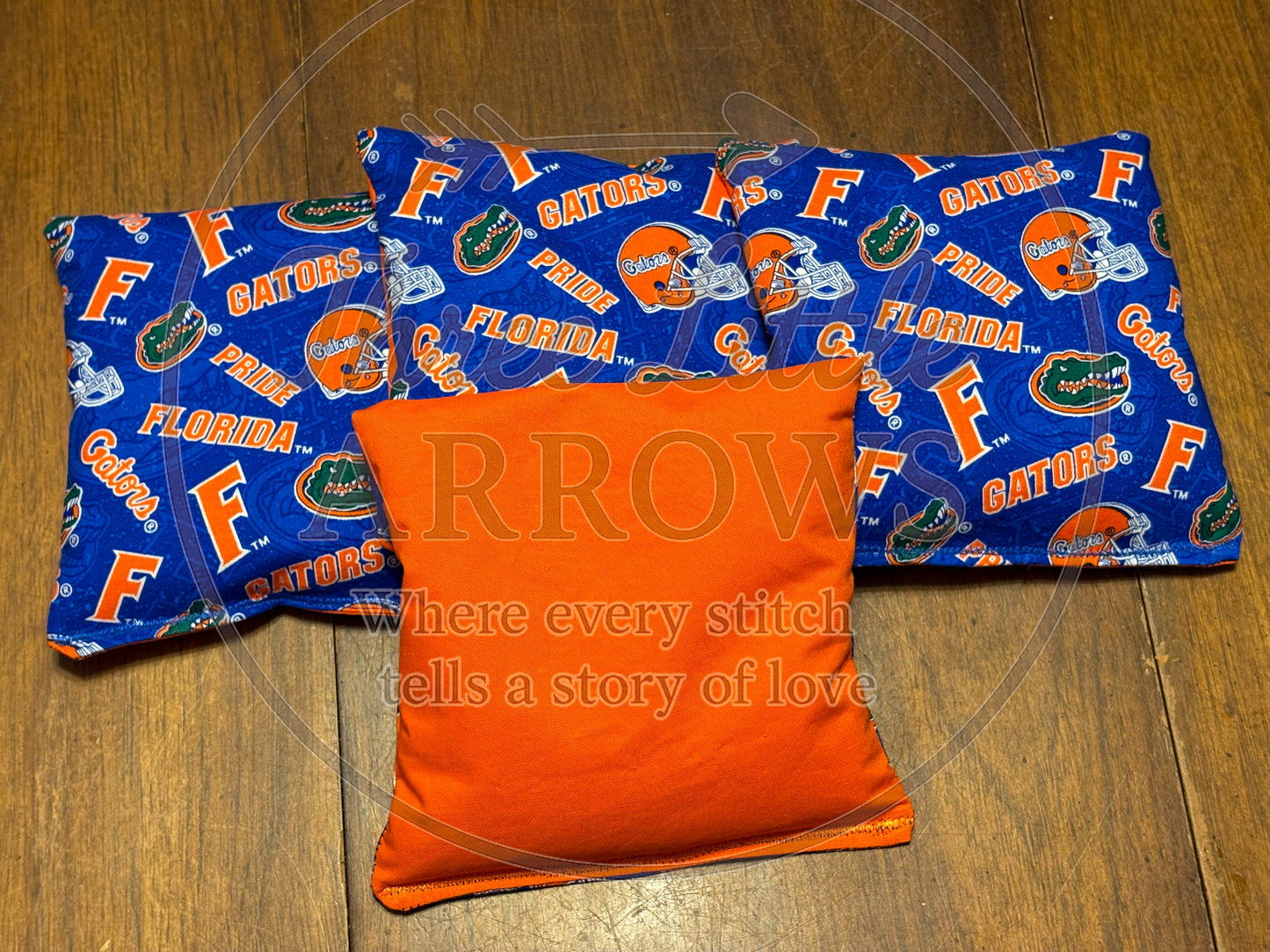 Gators Cornhole bags