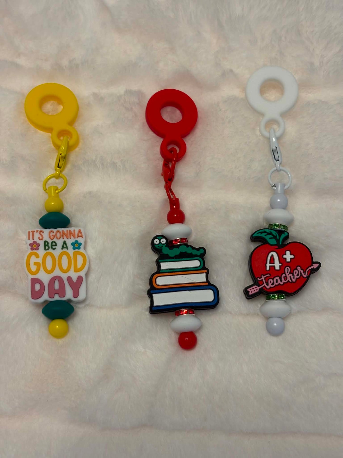 Teacher Collection Straw Charms