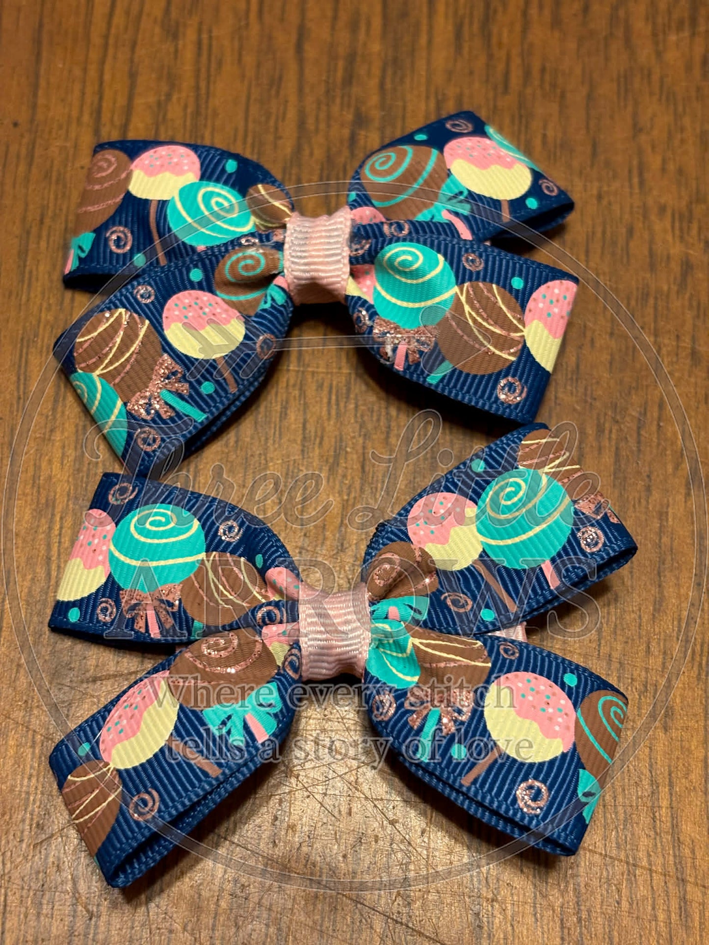 Sweet Treat Cake Pop Bows