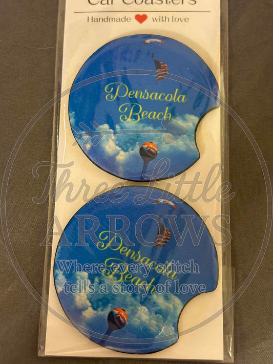 Pensacola Beach Car Coasters