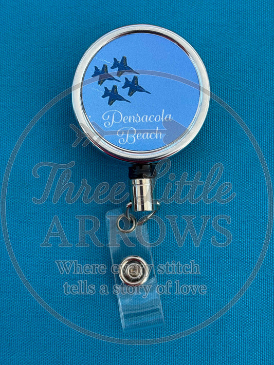 Pensacola Beach Blue Angels Badge Reel