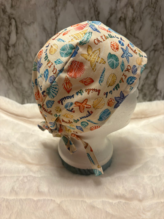Beside the Seaside Scrub Cap
