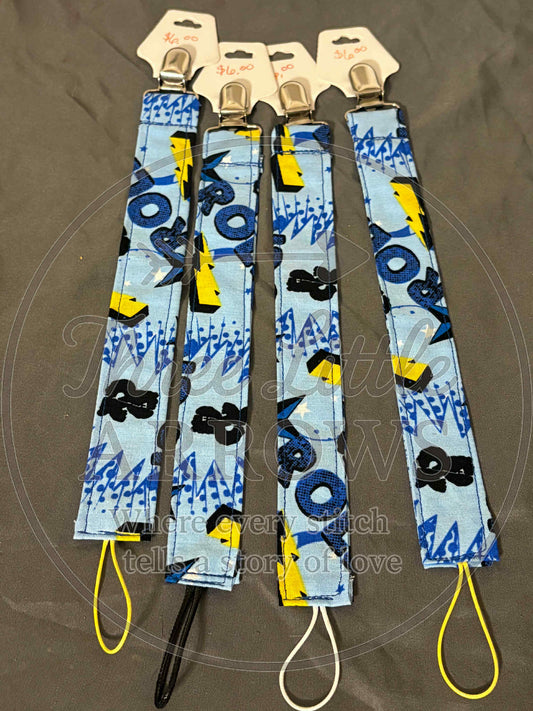 Rock and Roll Pacifier Clip