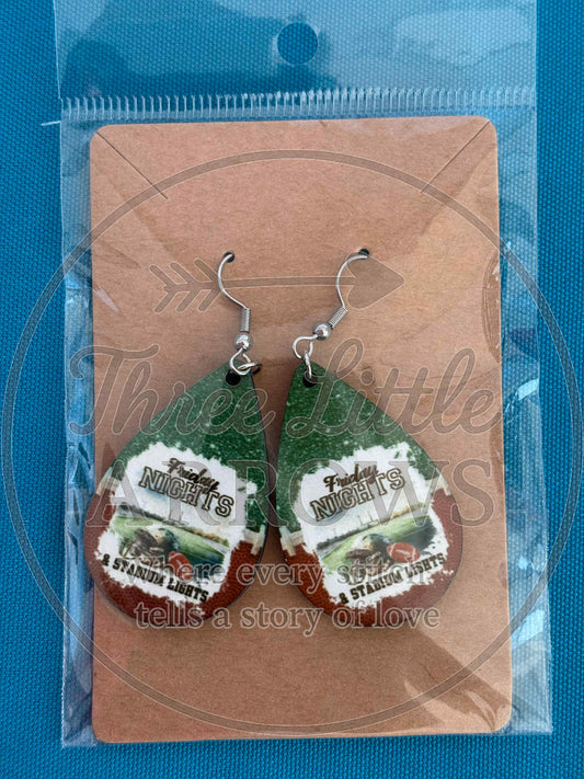 Friday Nights & Stadium Lights Earrings