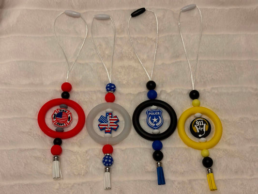 Everyday Heroes Collection – Rearview Mirror Car Charms