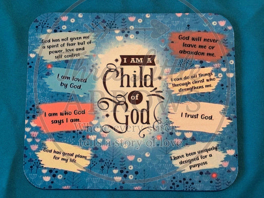 ✨ Child of God Affirmation Mouse Pad