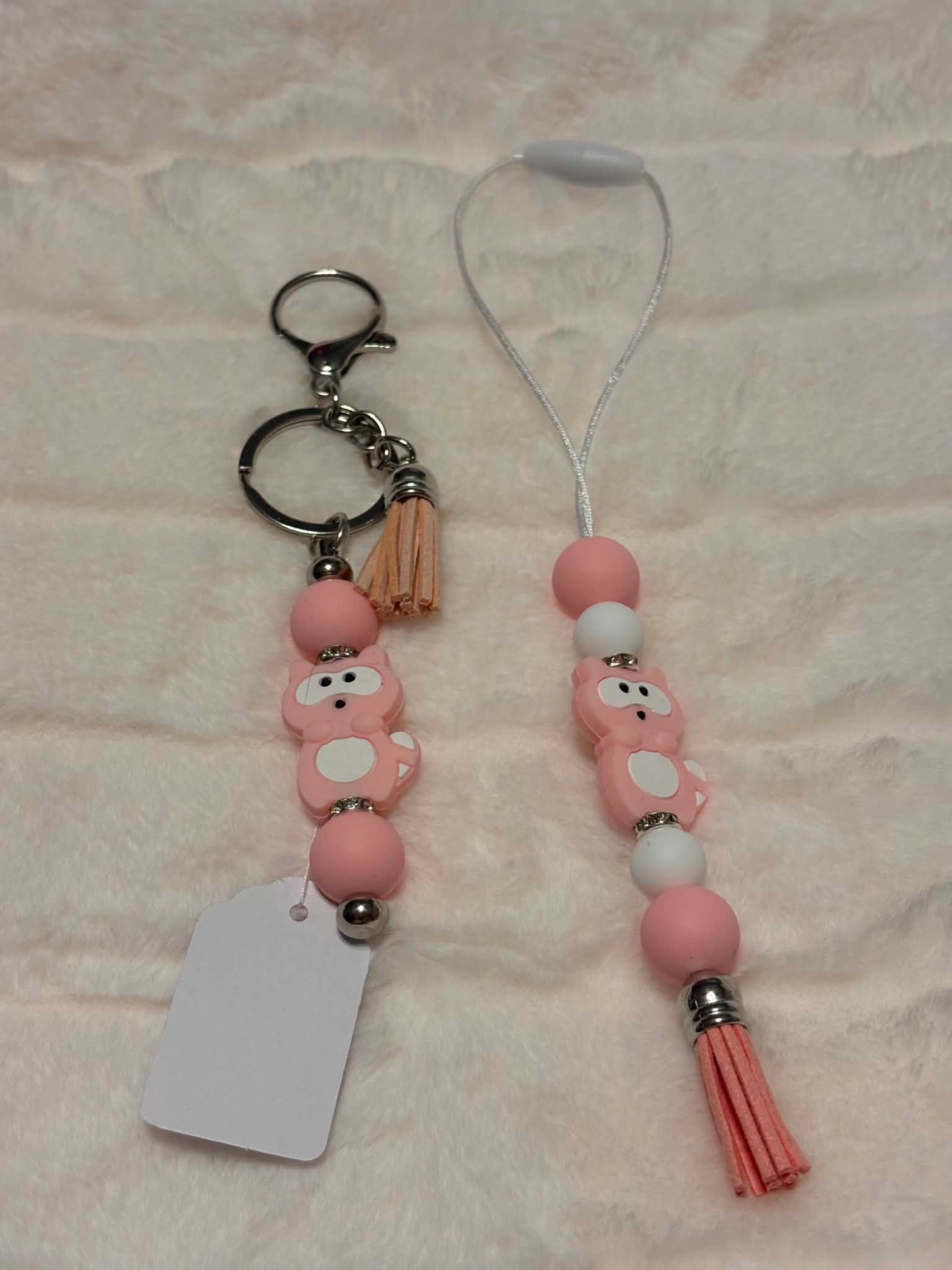 Woodland Raccoon Collection– Rearview Mirror Car Charms