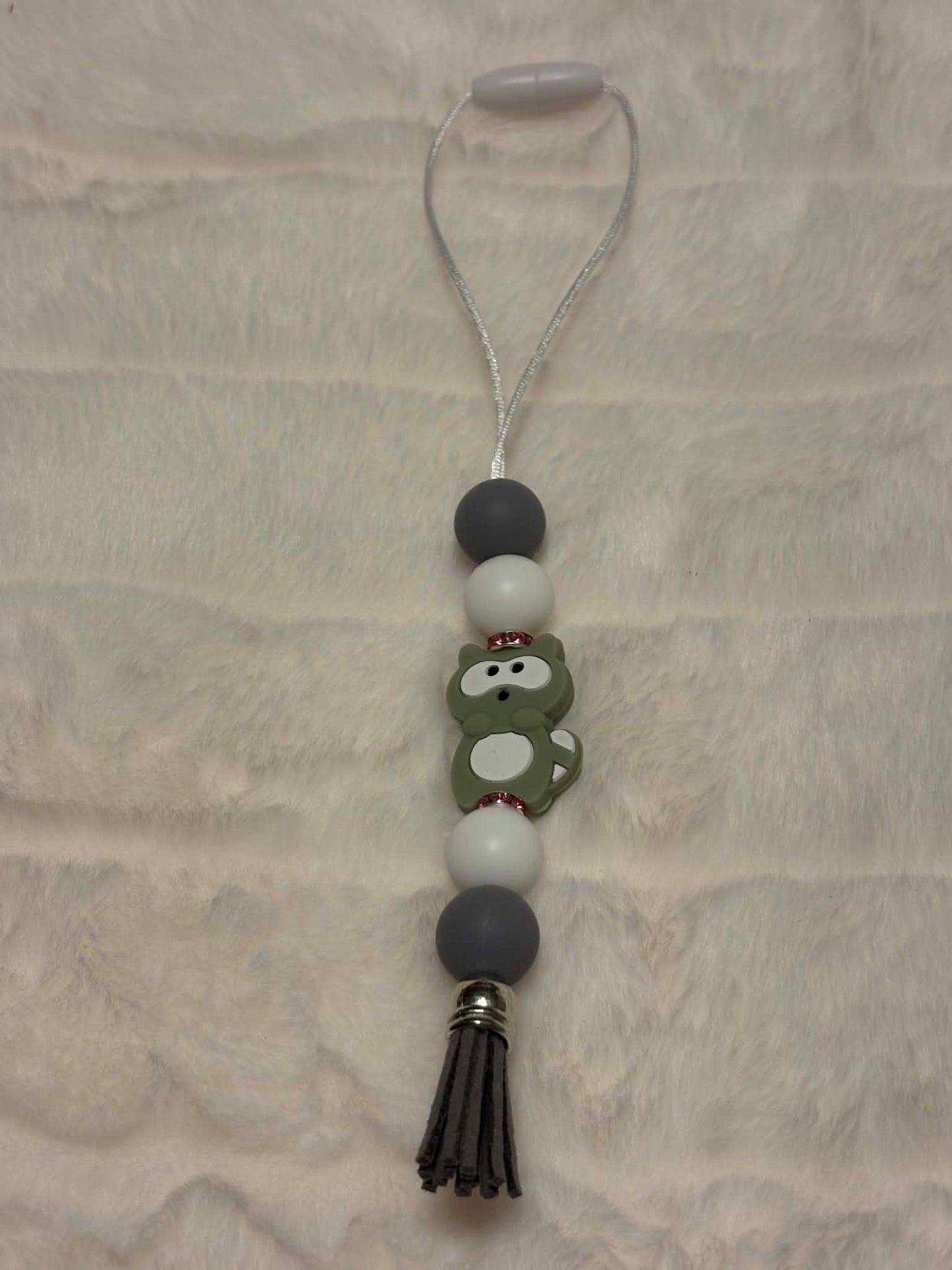 Woodland Raccoon Collection– Rearview Mirror Car Charms