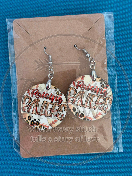 Raising Ballers Earrings