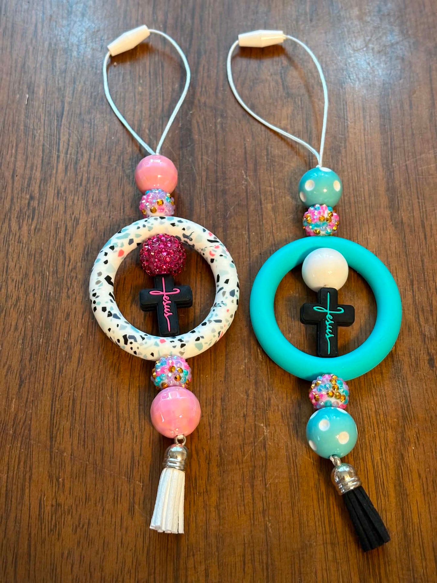 Walk by Faith Collection – Rearview Mirror Charms
