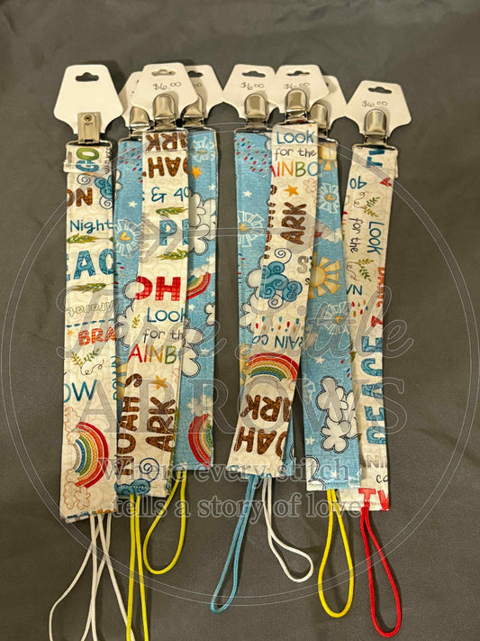 Noah’s Ark Pacifier Clip